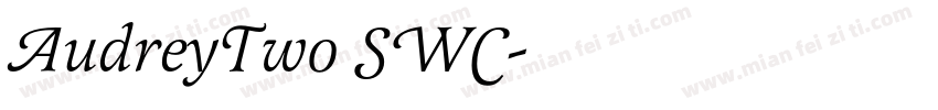 AudreyTwo SWC字体转换